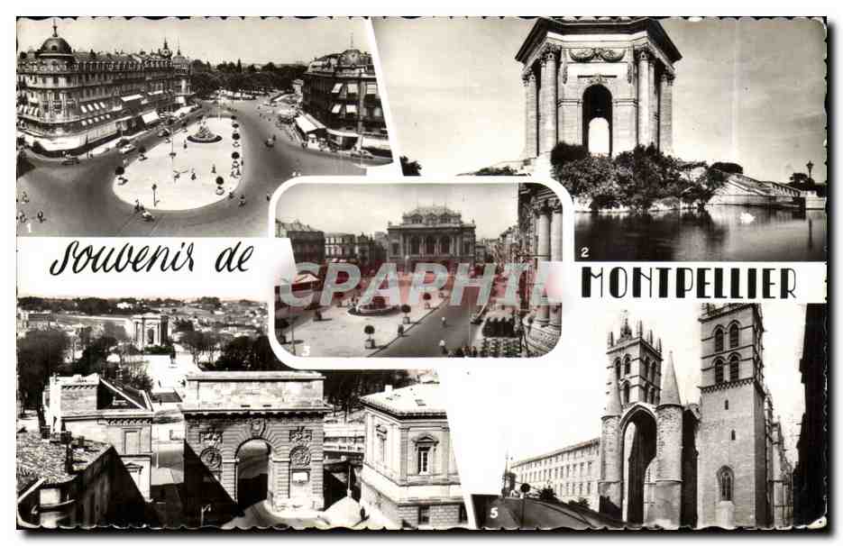 Montpellier — Souvenir de Montpellier — Éditions Rella