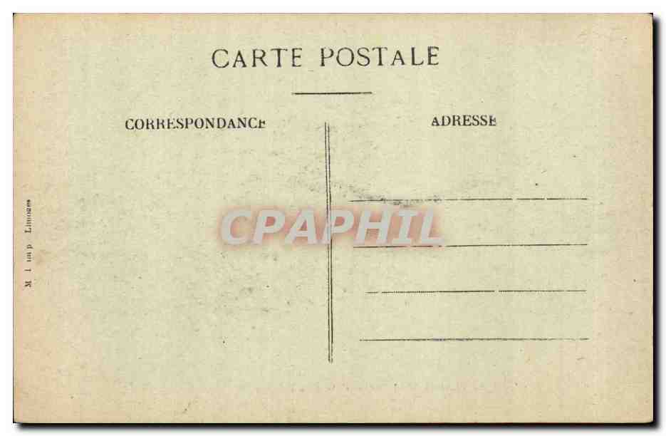 Montpellier CPA Caserne du genie (militaria) — Verso