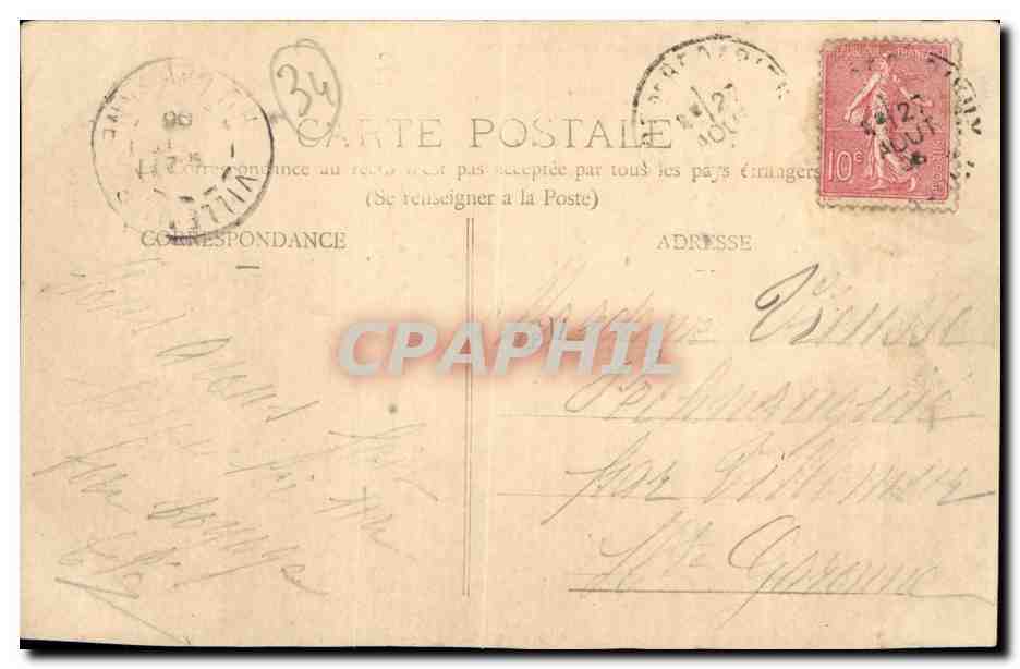 Bedarieux - Le Grand Viaduc - CPA  — Back
