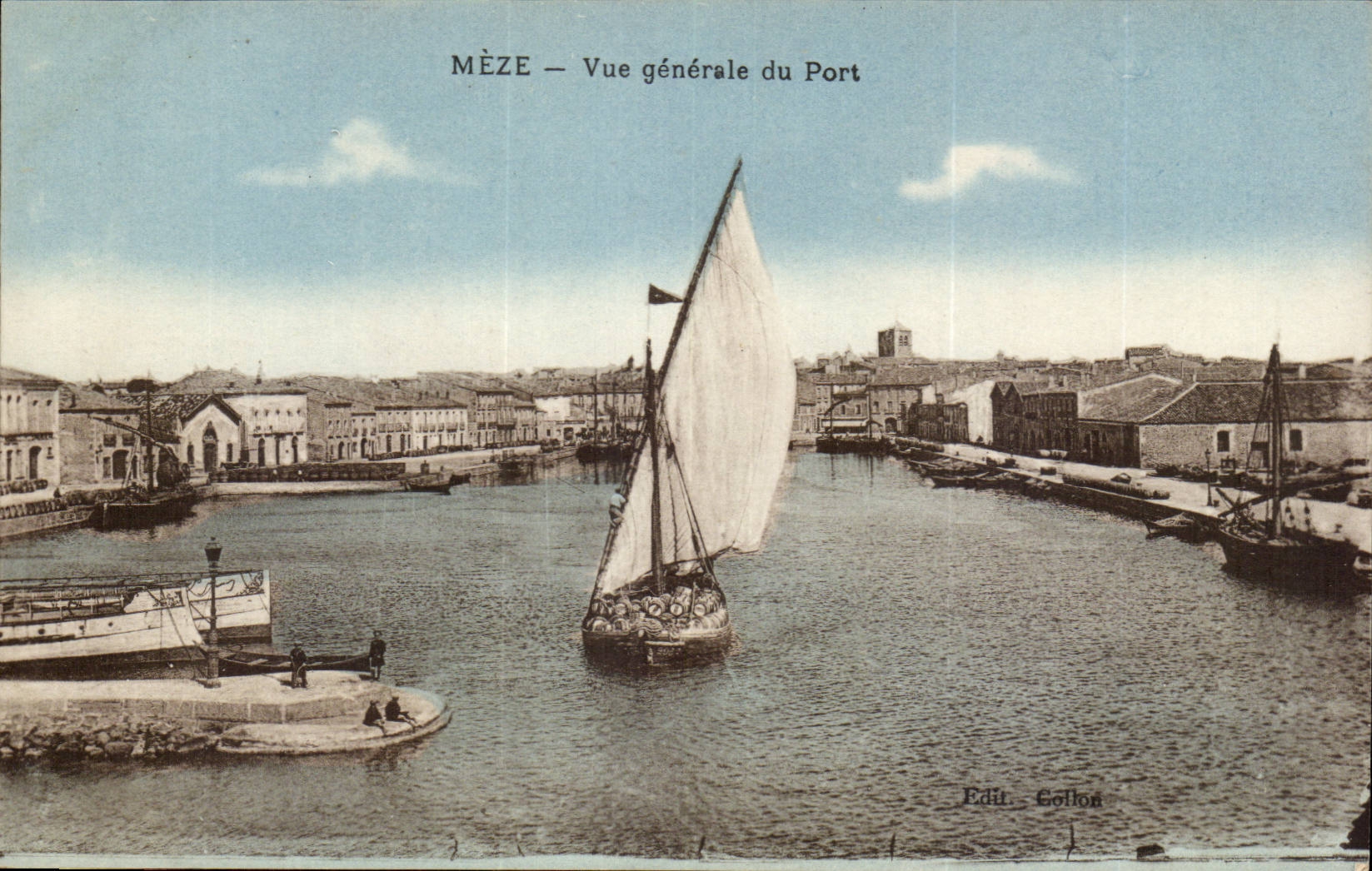 Meze - Vue Generale du Port - CPA 