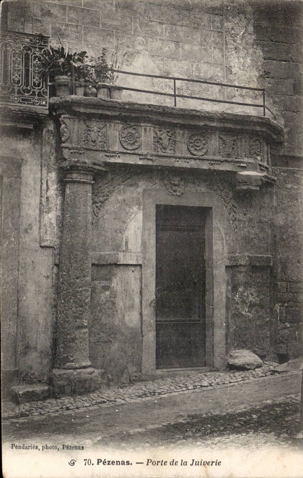 Pezenas - Porte de la Juiverie - CPA 