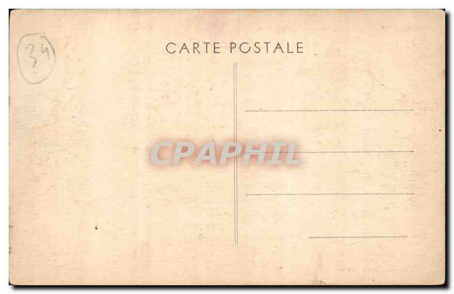 Moureze - Vue Generale et Ruines du Chateau - CPA  — Back