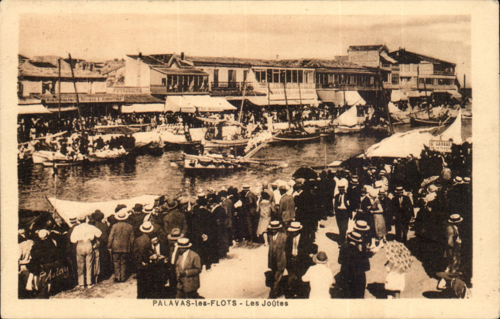Palavas sur Flots - Les Joutes - CPA 