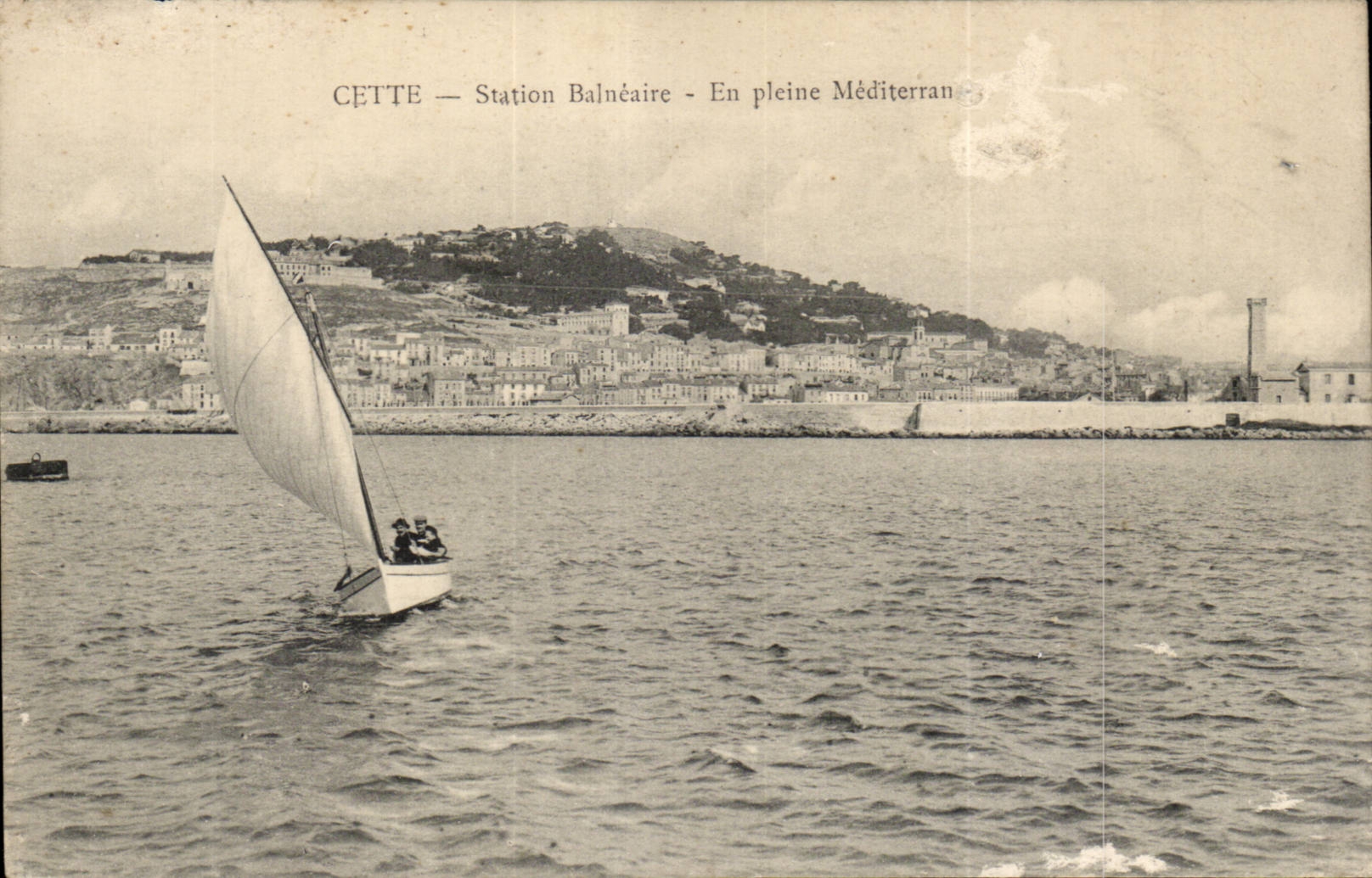 Sete - Cette - Station Balneaire - En pleine Mediterrane - CPA 
