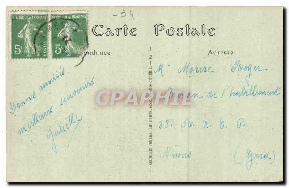 Grau-du-Roi — Baigneuses — Gavie, Bazar du Pont — Reverso