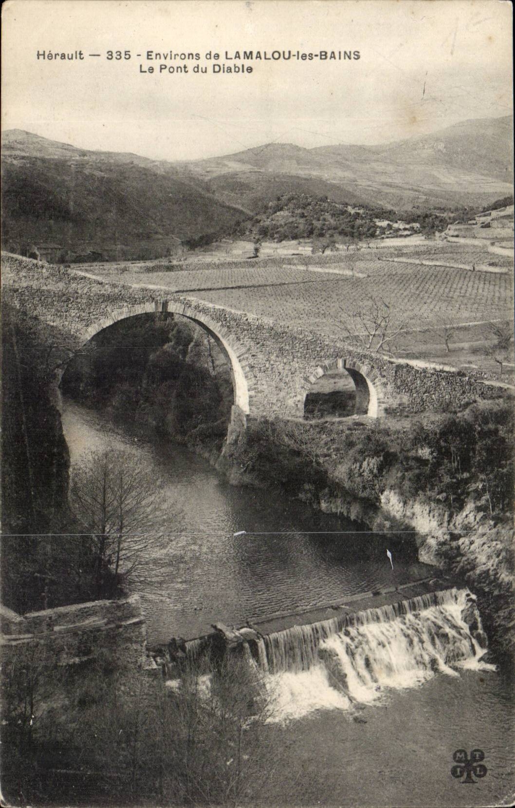 Le Pont du Diable — Environs de Lamalou-les-Bains — Hérault 335