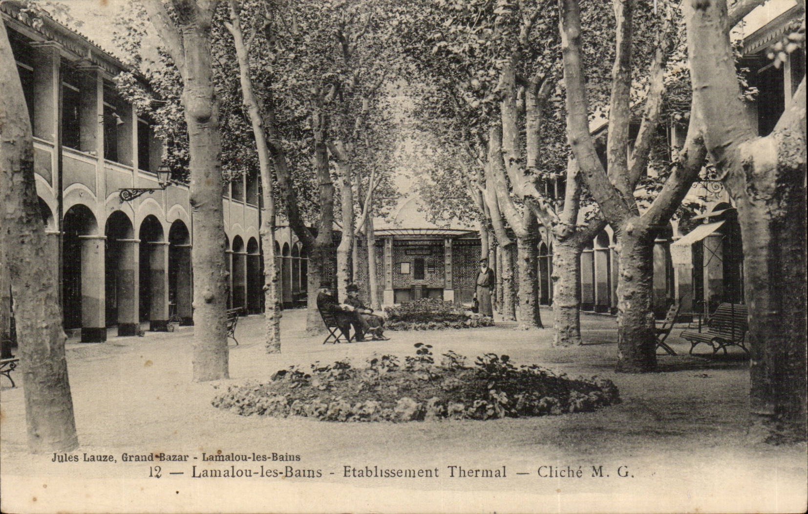 Lamalou les Bains - Etablissement Thermale - CPA 