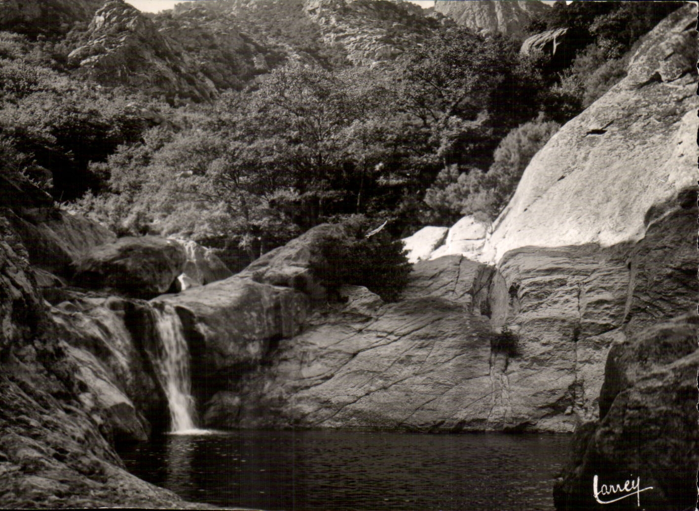 Les Gorges de Colombières — Env. de Lamalou-les-Bains (Hérault) — Éditions d'Art Larrey