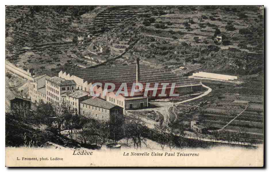 Lodeve - La Nouvelle Usine Paul Teisserenc - CPA 