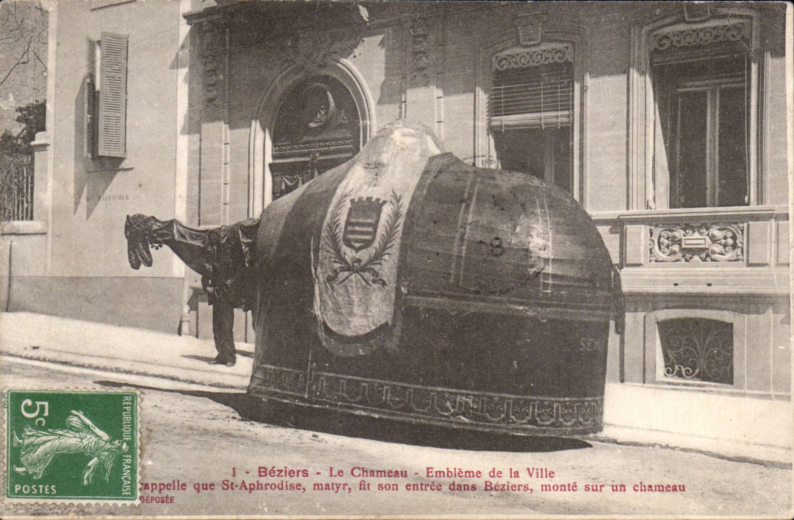 Béziers — Der Kamel — Stadtemblem