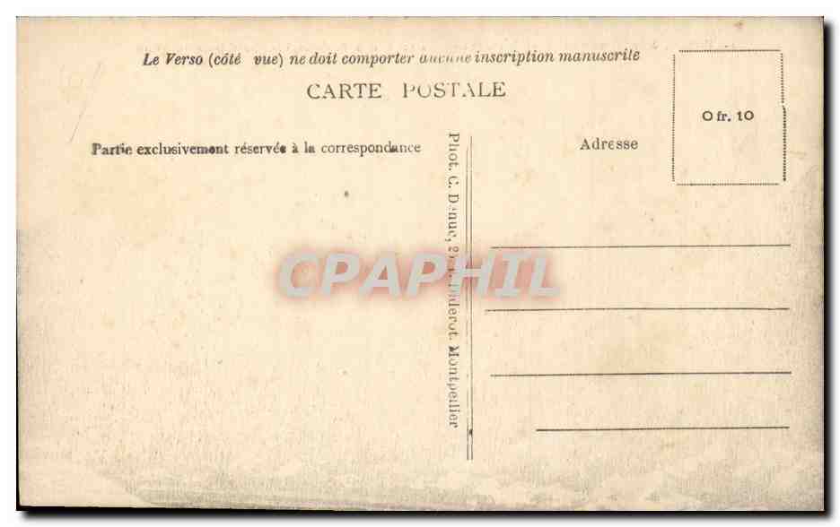 Sete CEtte CPA Station balneaire et climatique Depart des bateaux pecheurs pour le thon (peche) — Back