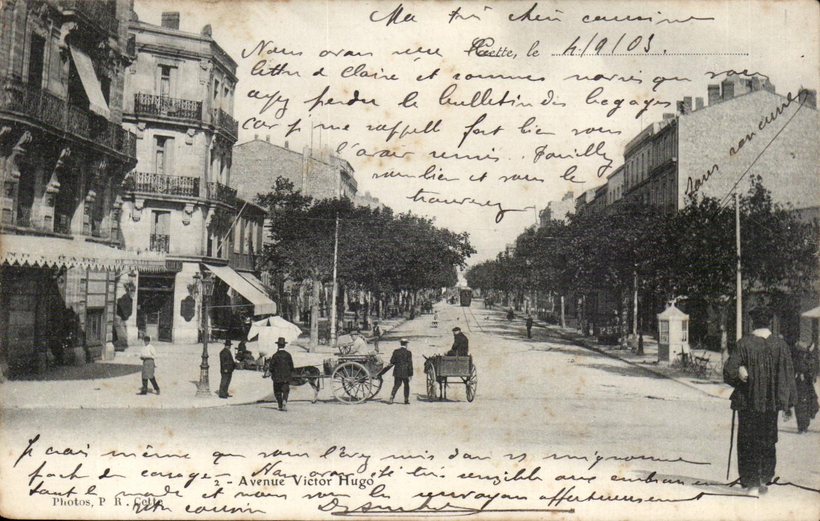 Avenue Victor Hugo — Béziers — Photos P. R. Cott
