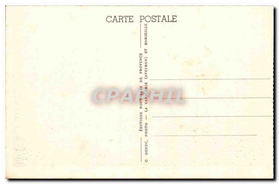 Sete - Cette - Station balneaire Perspective des Quais - CPA  — Rückseite