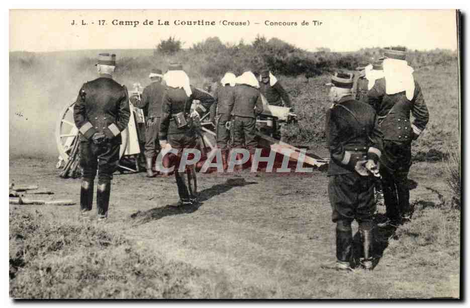 Camp de La Courtine (Creuse) — Concours de Tir — J. L. - 17. Édition Philippe Éditeur