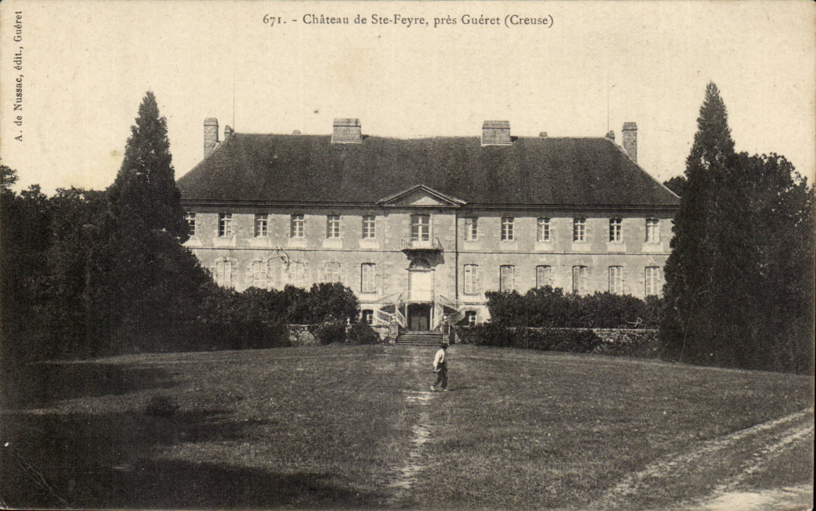 Creuse CPA Chateau de Sainte Feyre 