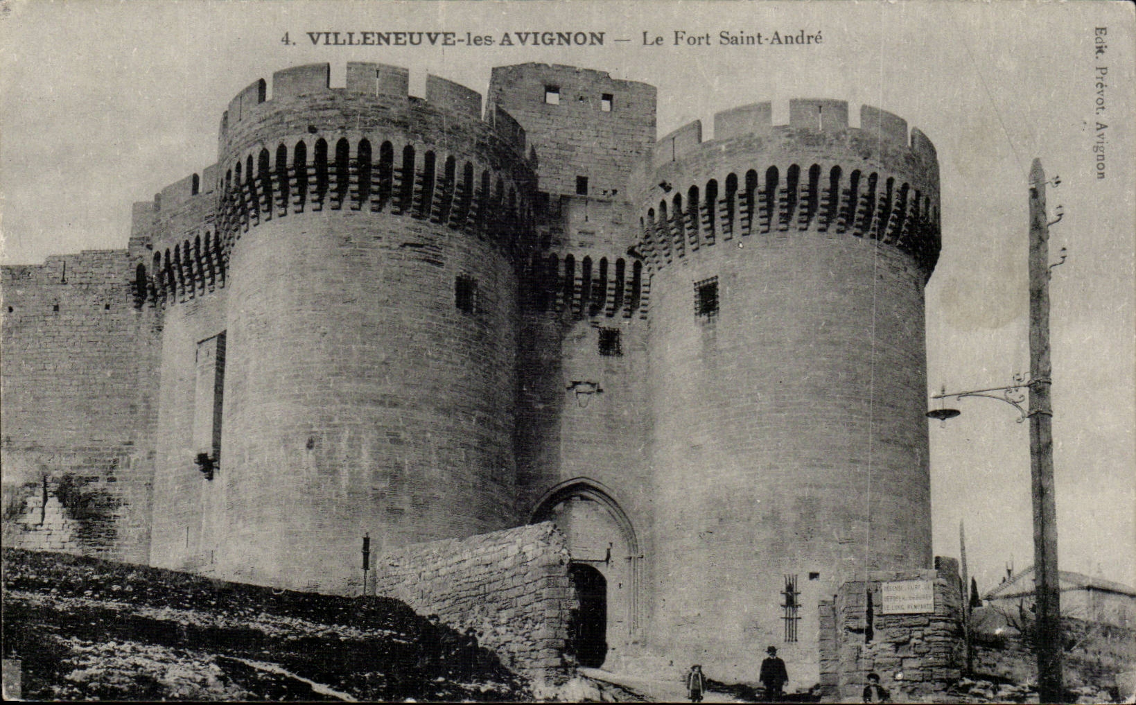 Villeneuve les Avignon CPA Le fort Saint Andre