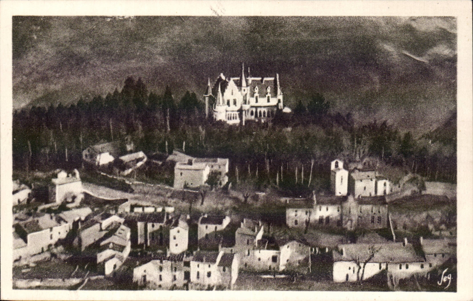 Nos Cevennes - Chateau de Montdardier - CPA 