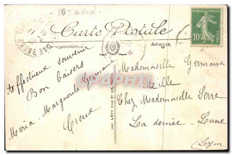 Le Grau du Roi - Vue Panoramique - Les Deux Phares - lighthouse - voiliers - CPA  — Rückseite