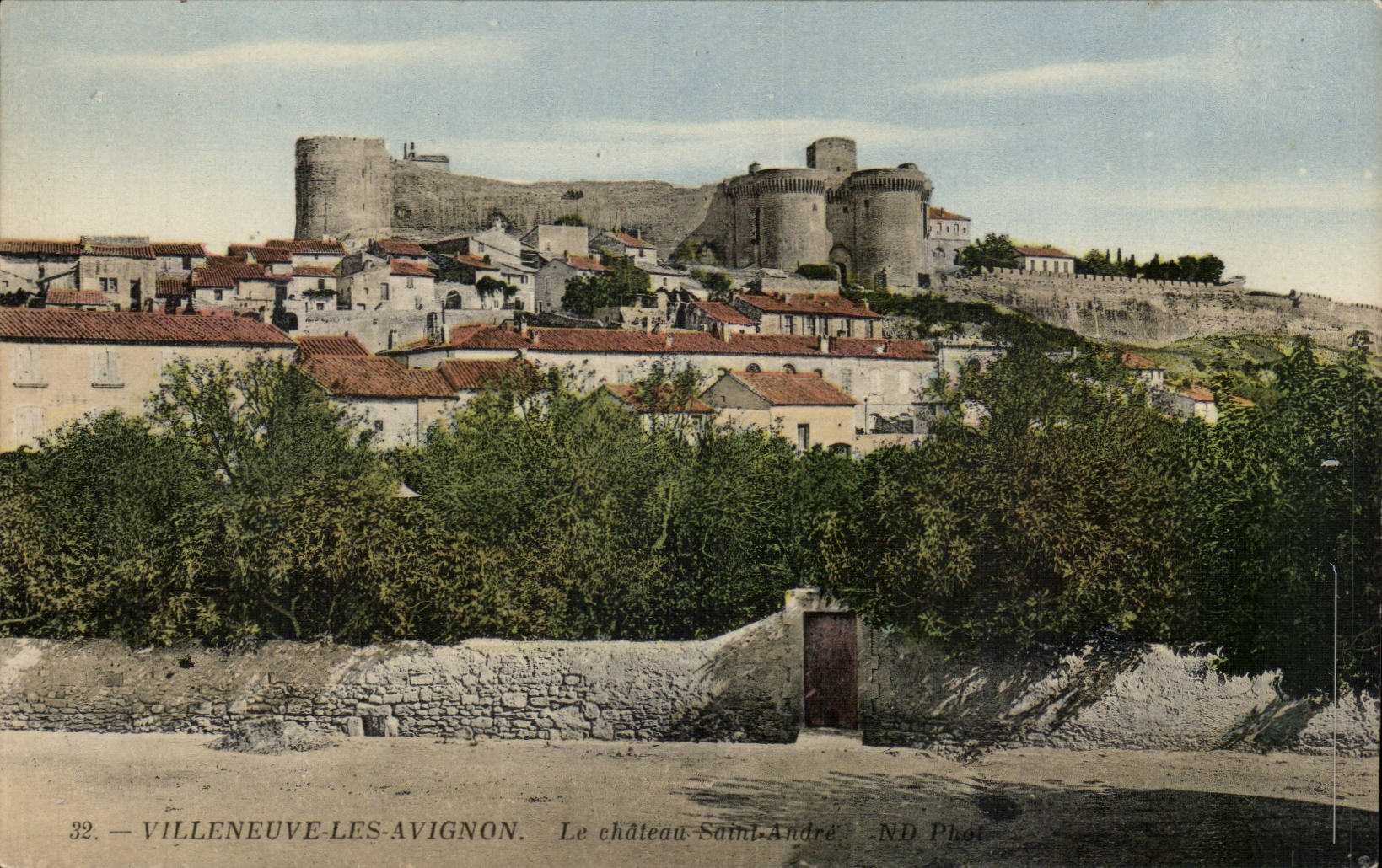 Villeneuve les Avignon CPA le chateau Saint Andre