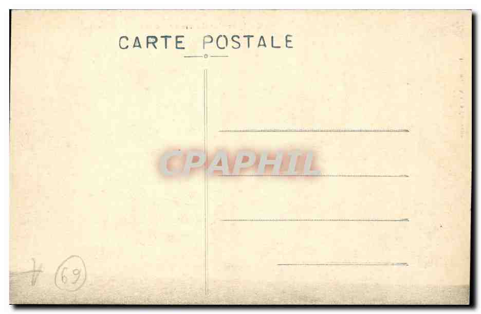 St-Symphorien-sur-Coise — Château de PLUVY — Delorme, phot. à Tarbès — Rückseite