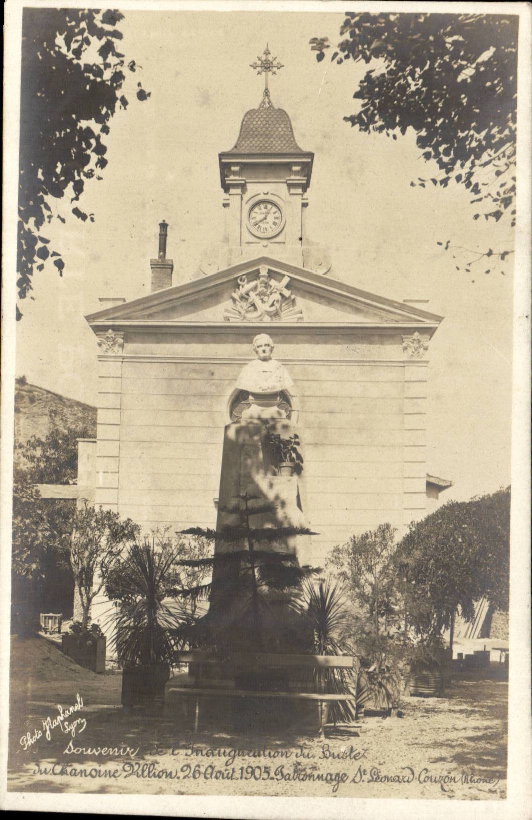 Inauguration du Buste de Saint-Léonard Couçon — Monument à Saint-Léonard Couçon, 26 Avril 1905 — Photo Marland & Syrys