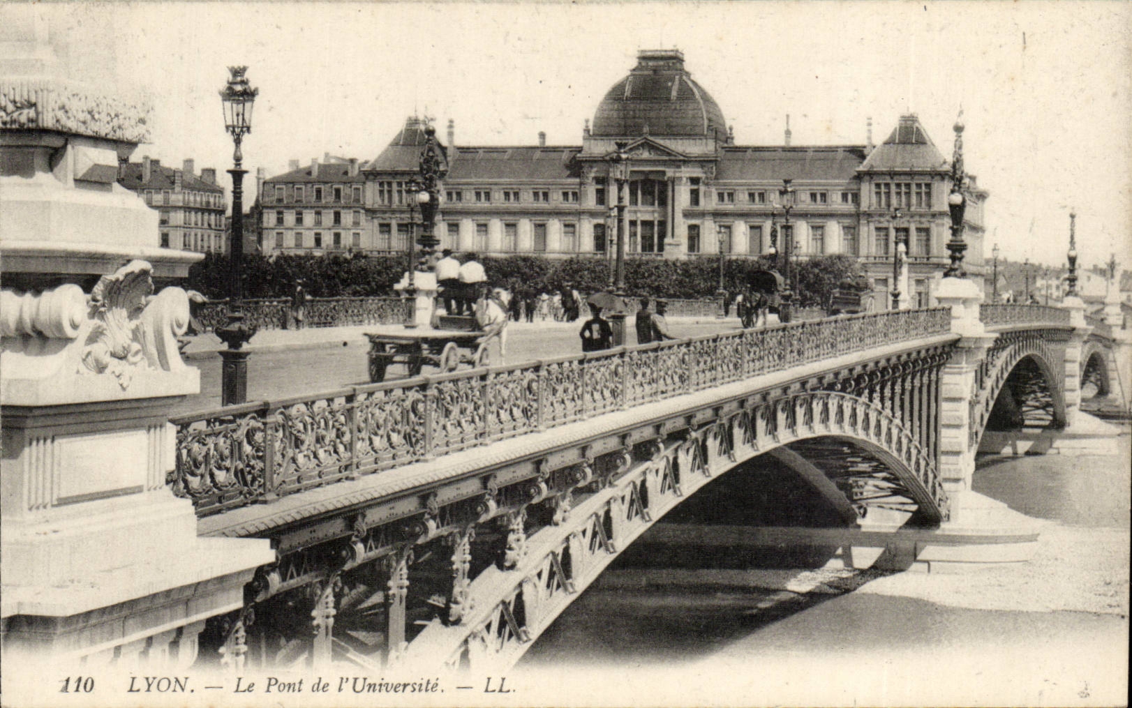 LYON — Le Pont de l'Université — LL. — N° 110