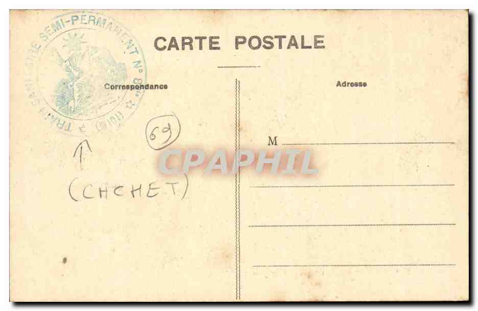 Lozanne (Rhône) — Les Bords de l'Azergues — A. Déal et Cie, imp.-édit, Tarare — Verso