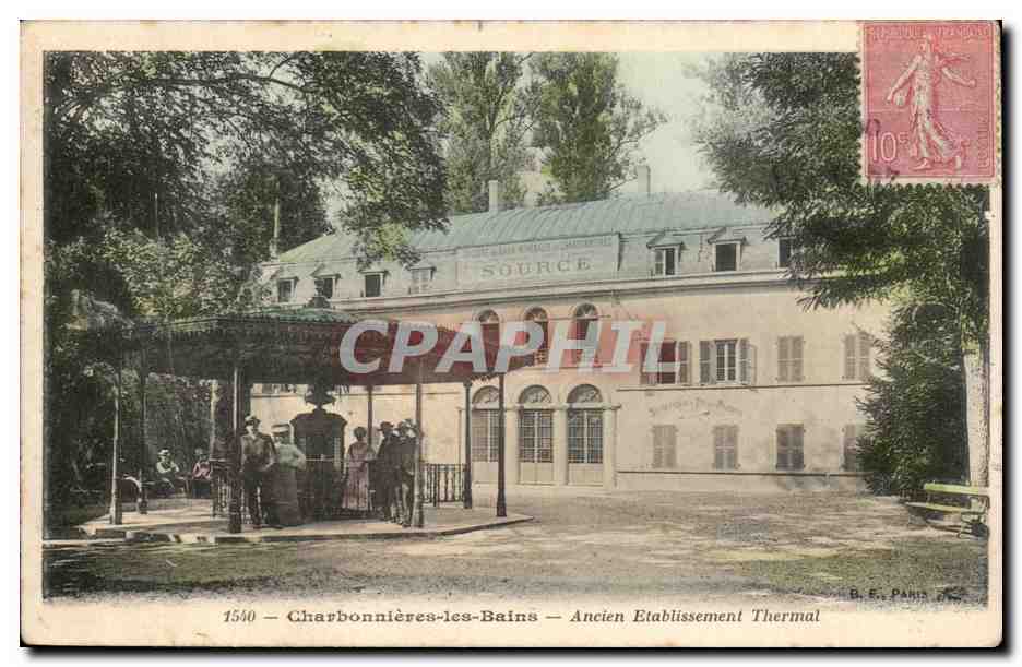 Charbonnières-les-Bains — Ancien Établissement Thermal — B. E. Paris