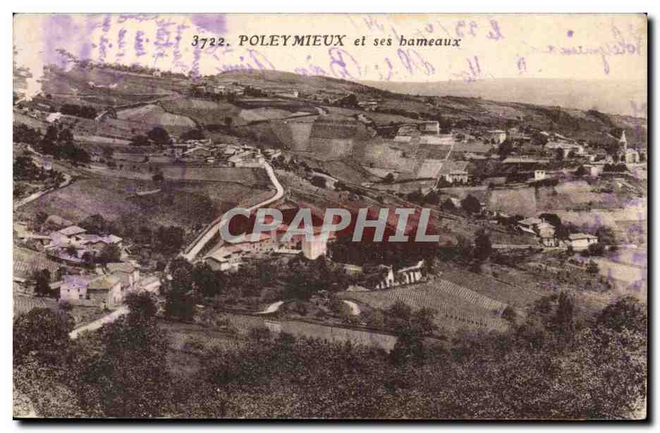 Polleymieux et ses hameaux CPA 