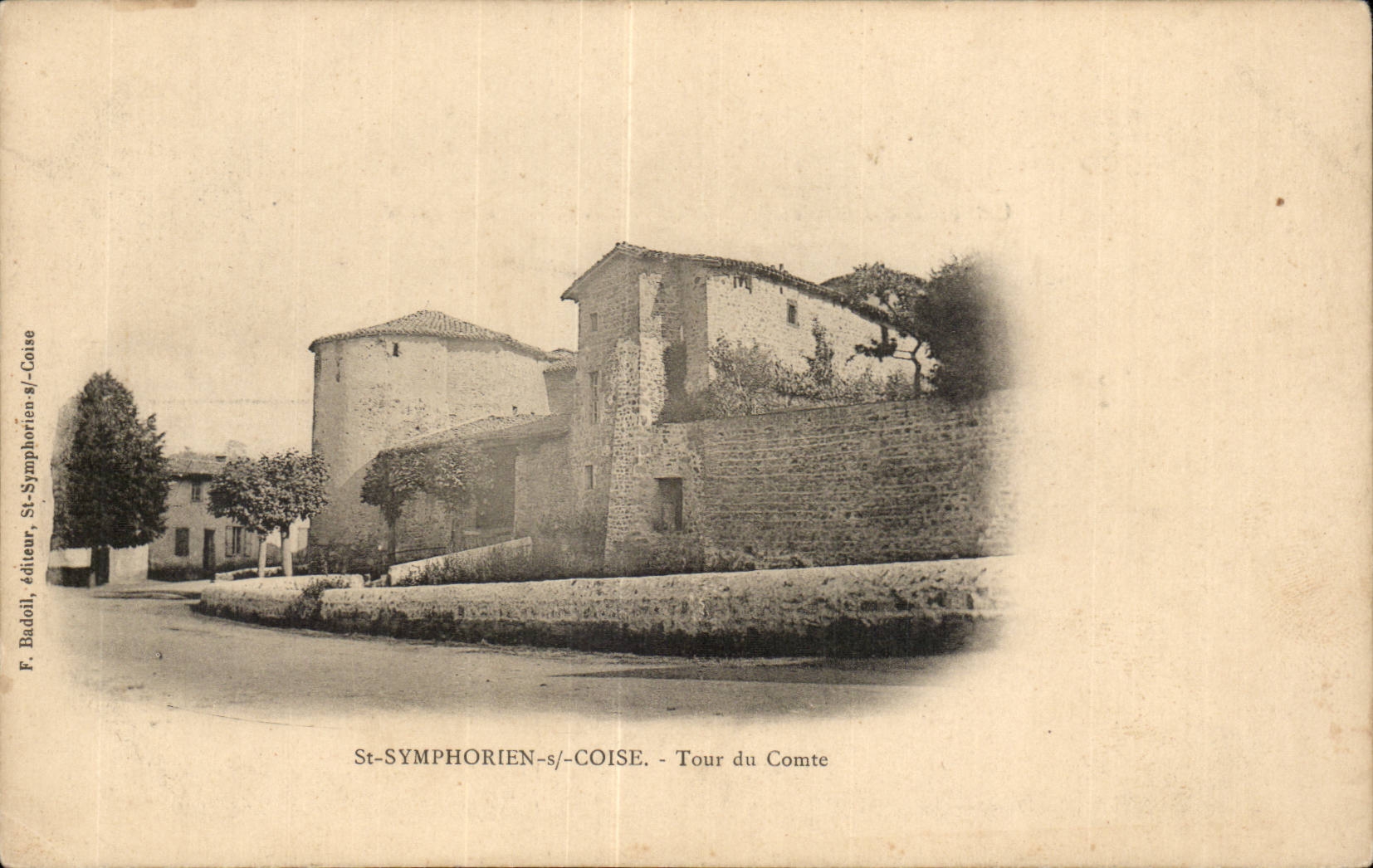 St Symphorien sur Coise CPA Tour du Comte