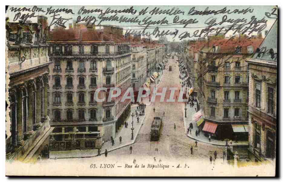 LYON — Rue de la République — A. F.