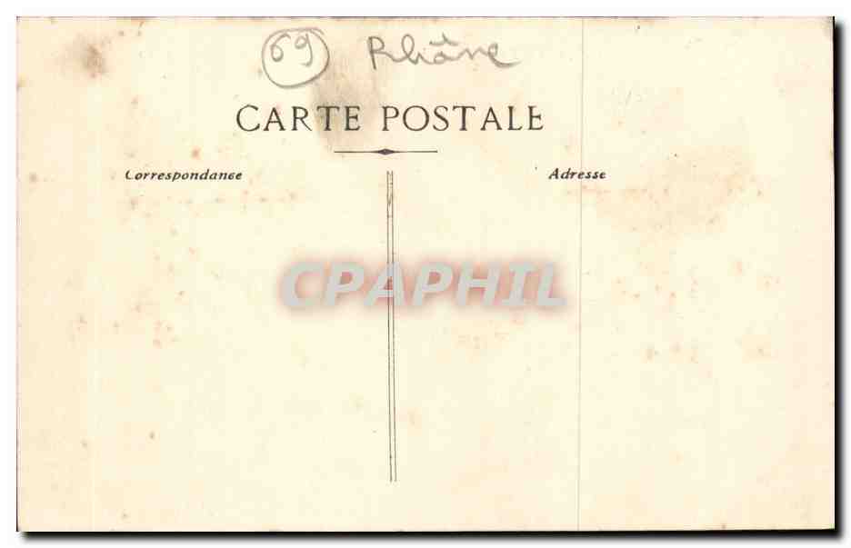 Lyon CPA Exposition internationale 1914 Le grand hall — Verso