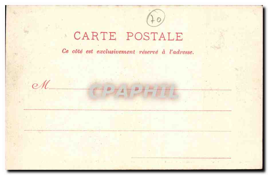VEsoul CPA Monument commemoratif Place de la Republique — Rückseite