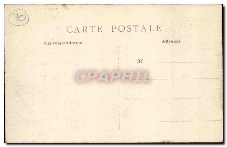 Gray CPA Place de l'hotel de ville — Rückseite