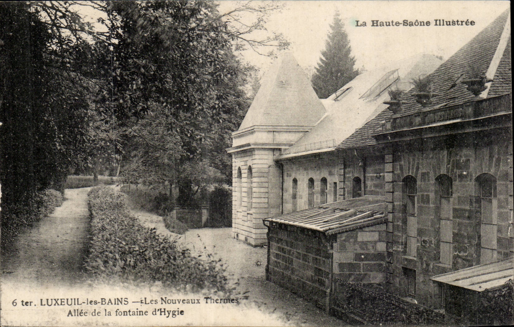 Luxeuil les Bains CPA Les nouveaux thermes Allee de la fontaine d'hygie