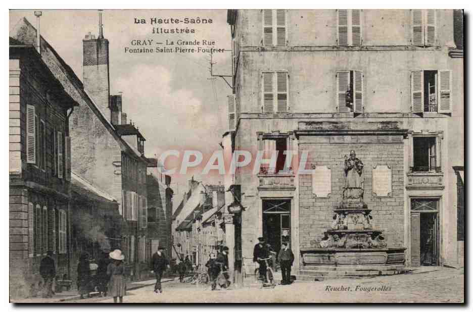 Gray CPA La grande rue Fontaine Saint Pierre Foutrier 