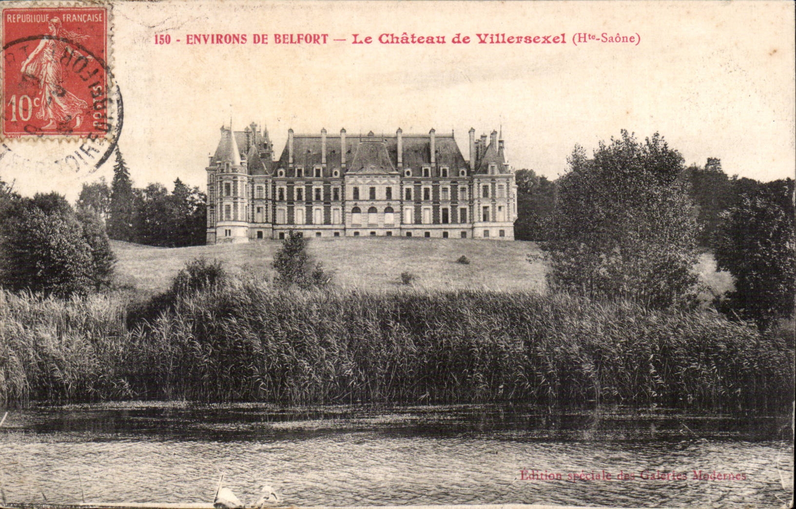 Environs de Belfrot CPA Chaetau de Villersexel