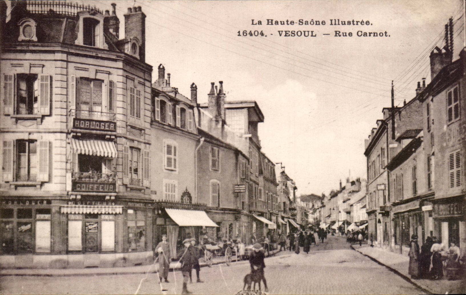 Vesoul — Rue Carnot — La Haute-Saône Illustrée, n°16404