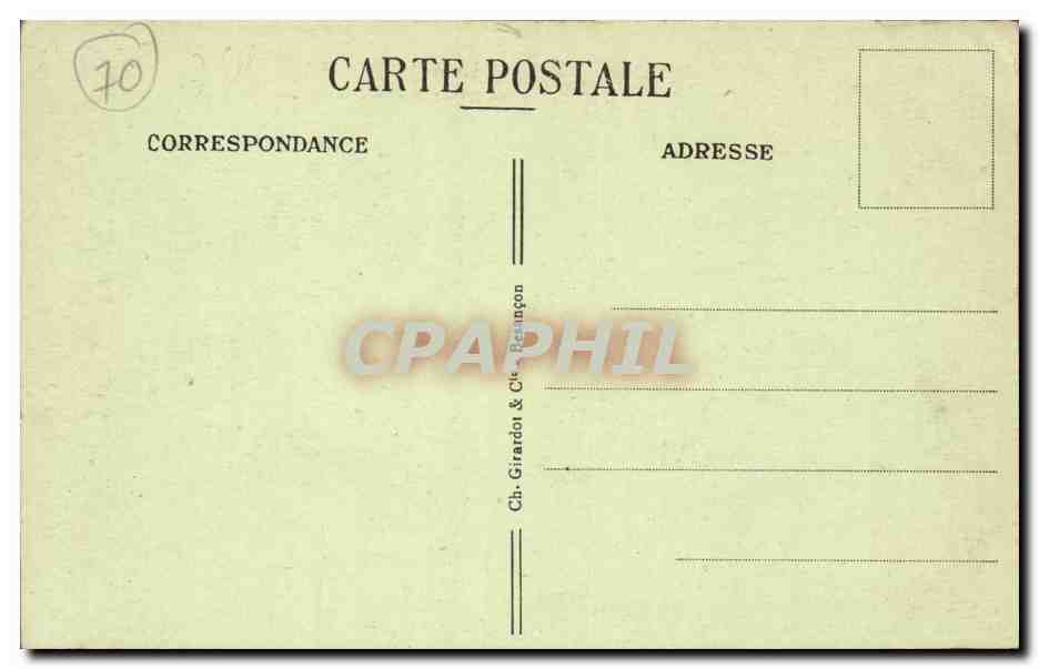 Vesoul — Rue Carnot — La Haute-Saône Illustrée, n°16404 — Back