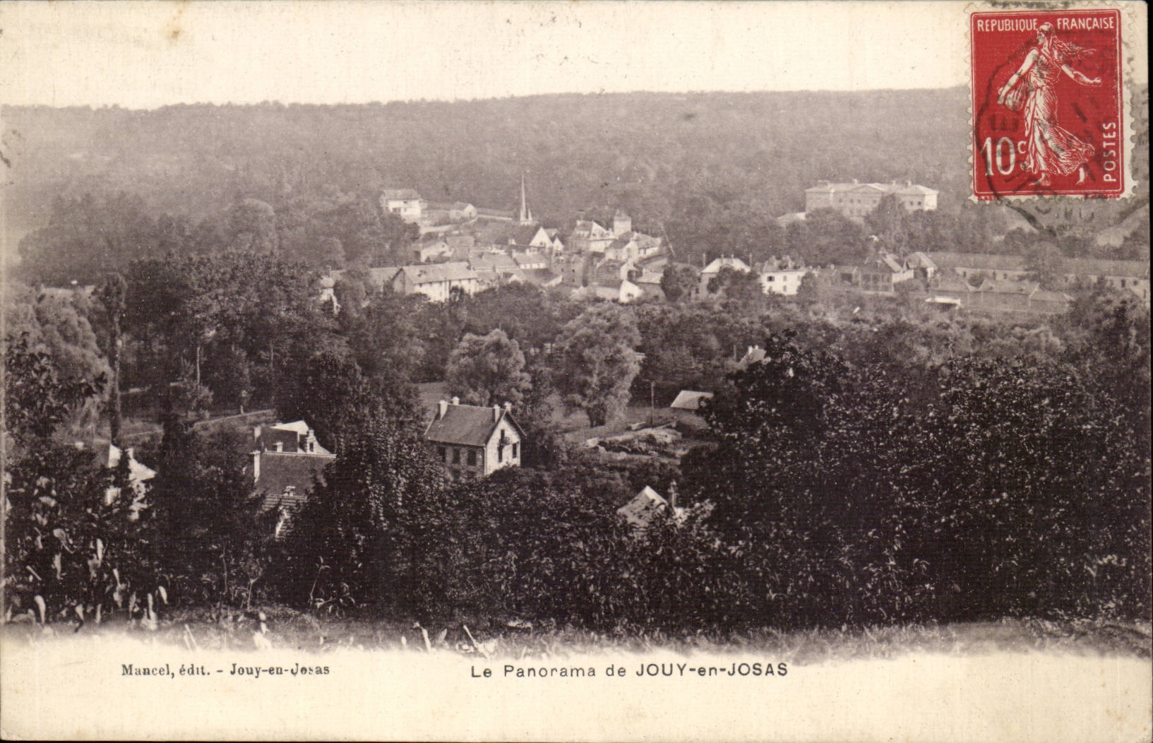 CPA Panorama de Jouy en josas