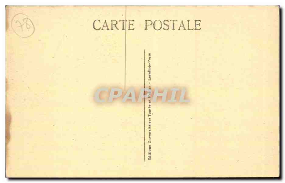 CPA Lycee de Jeunes filles St Germain en Laye Vue d'ensemble — Verso