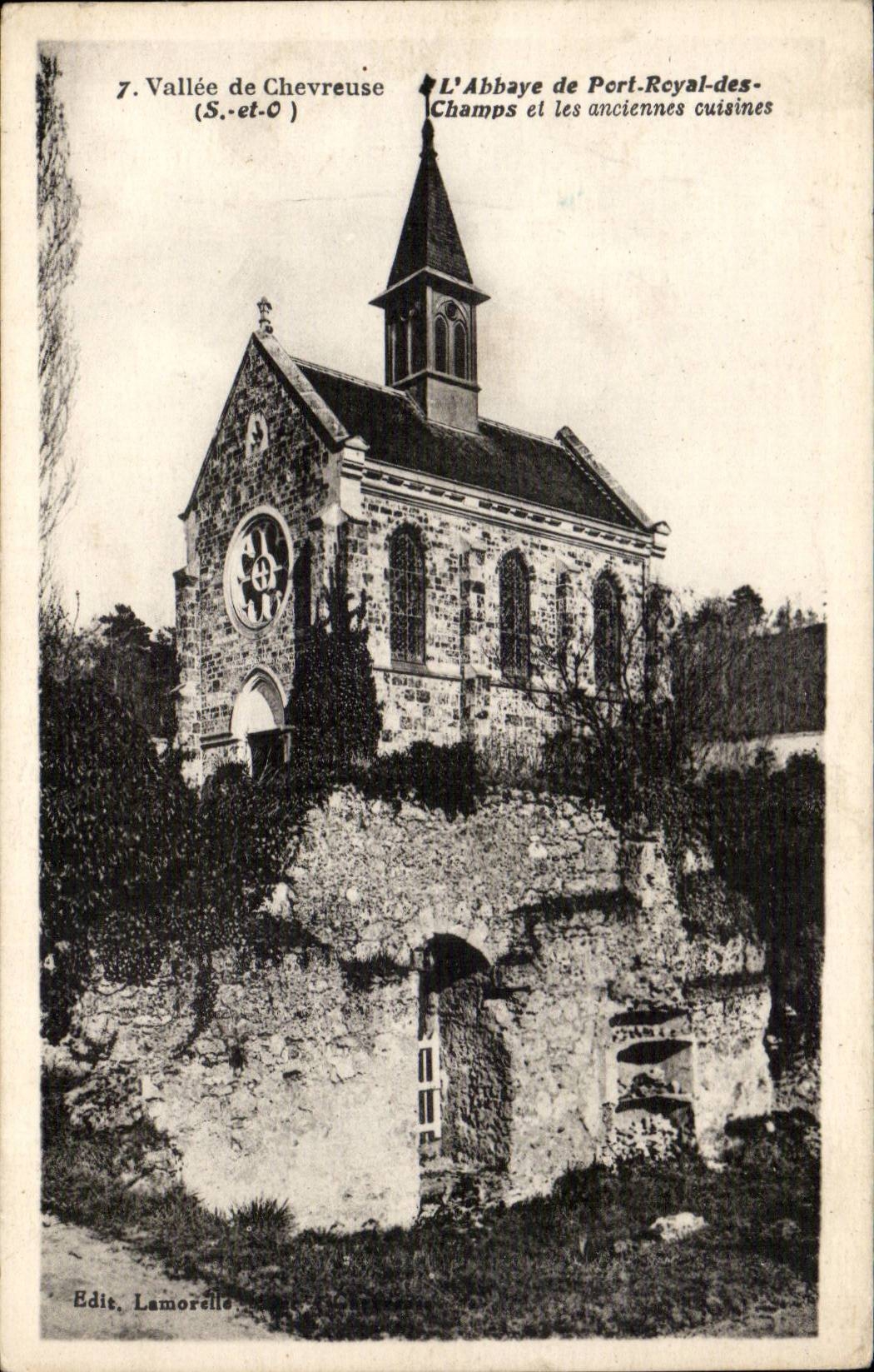 CPA Vallee de Chevreuse L'abbaye de Port Royal des champs et les anciennes cuisines
