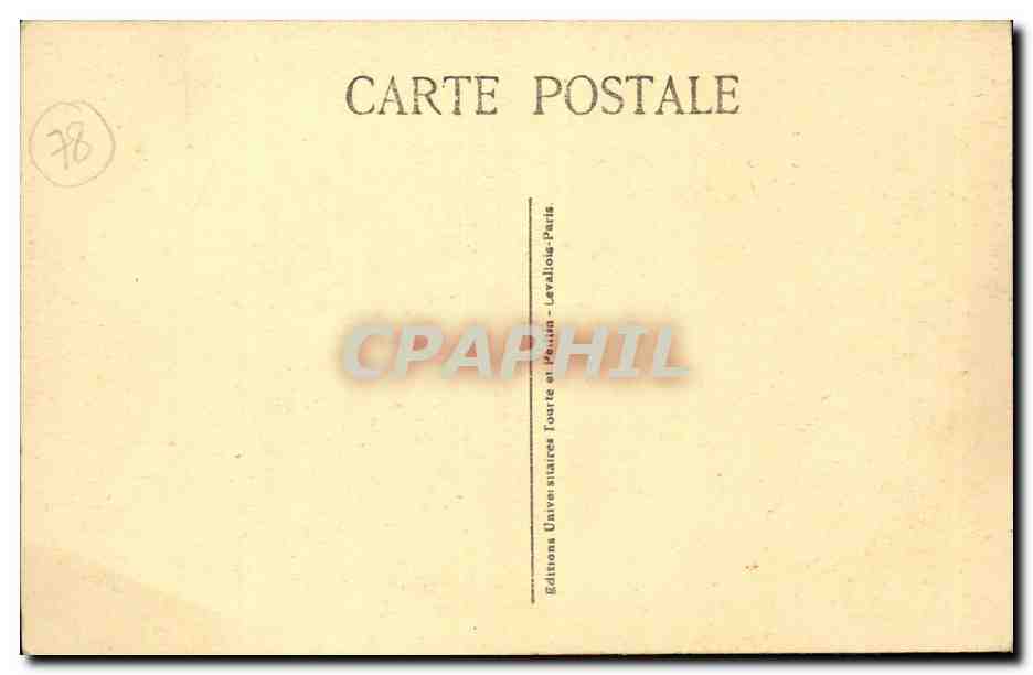 Lycée de Jeunes Filles — Sᵗ-Germain-en-Laye — Bibliothèque et Loge — Verso
