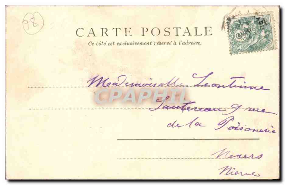 Cerrasse — Vue panoramique — Éditeur inconnu, n° de série 107965 — Reverso