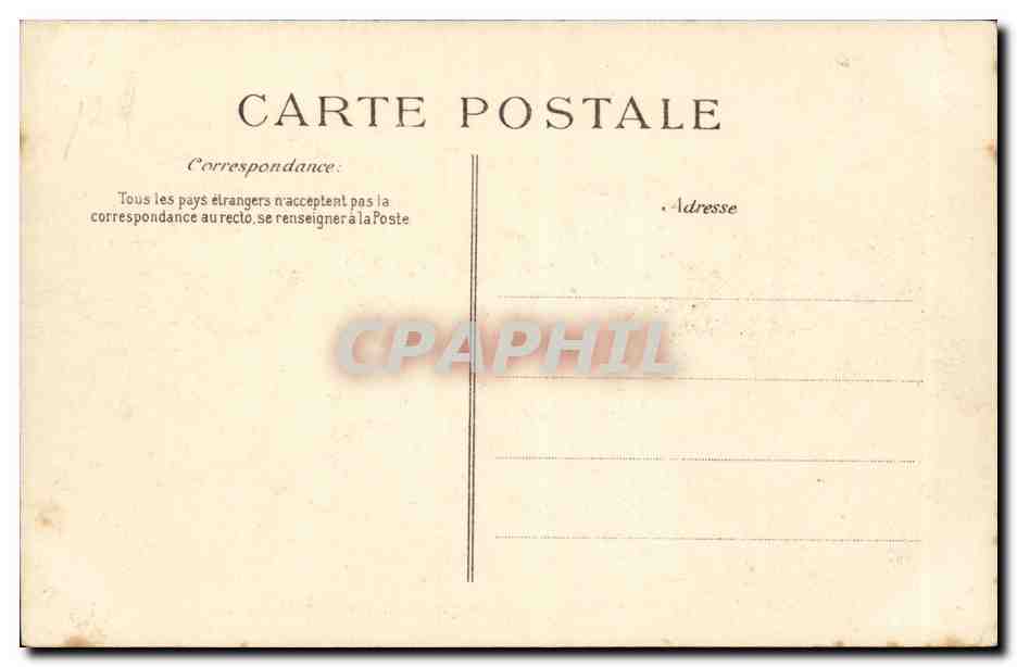 CPA La revue a Vincennes M Faillieres M Millerand 1912 Mars — Verso