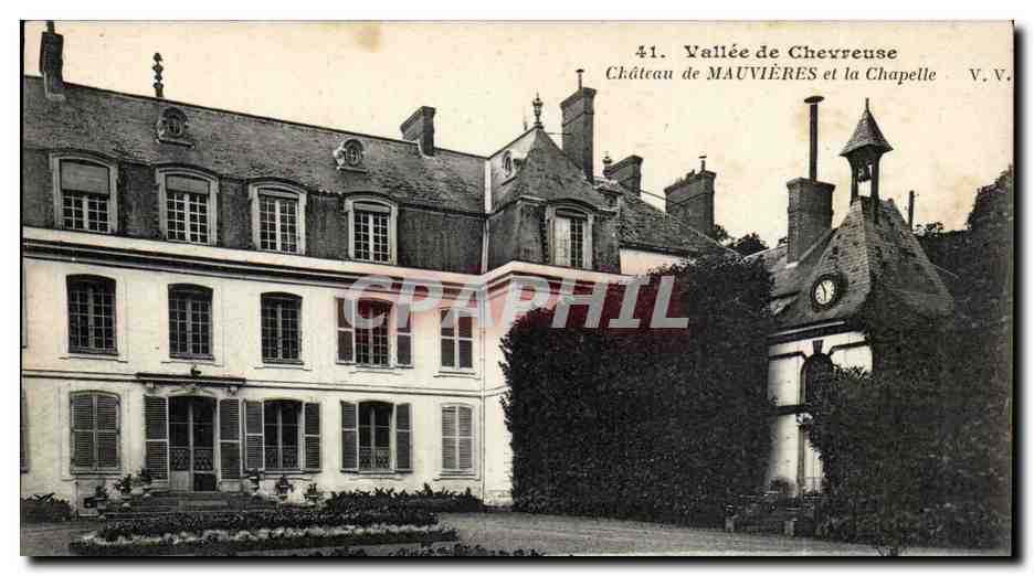 Vallee de Chevreuse CPA Chateau de mauvieres et la chapelle