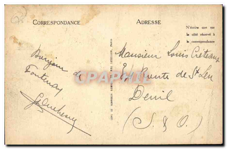 Mantes - La Cattedrale - LL — Verso