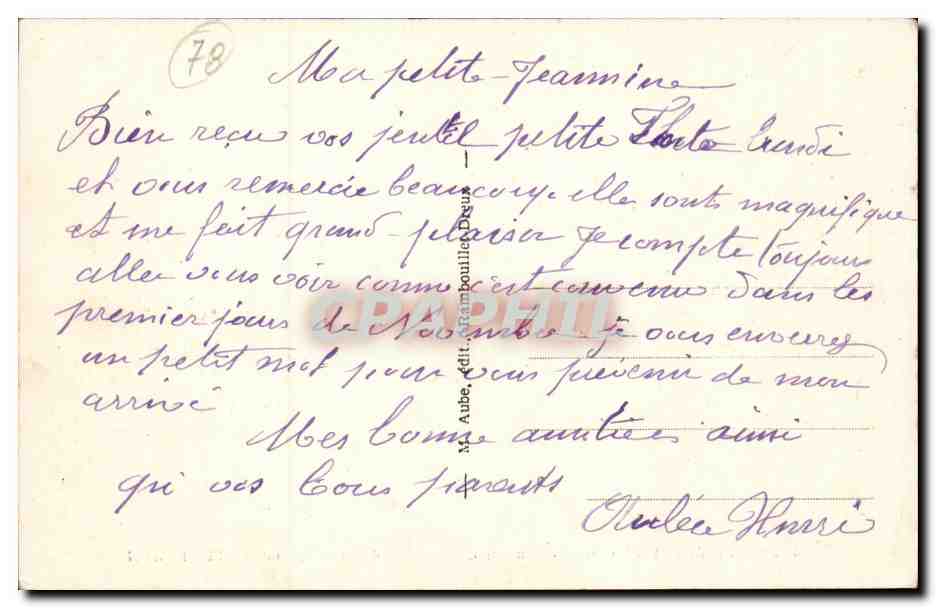 Sainte-Mesme (S.-et-O.) — Maison de Retraite des Mutilés de Ville-Lebrun — Rückseite