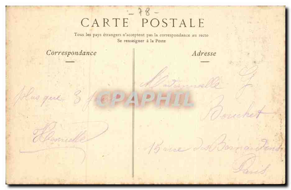 Montfort-l'Amaury — La Digue de l'Étang de Hollande — N°11 Phot — Reverso