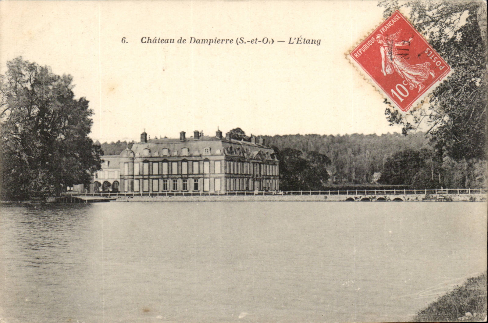 CPA Chateau de Dampierre L'etang